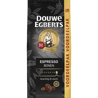 Douwe Egberts Espresso koffiebonen voordeelpak