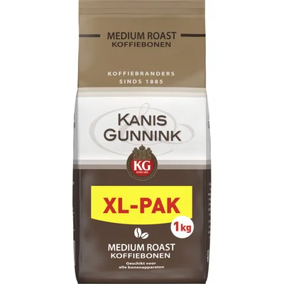 Kanis & Gunnink Medium roast koffiebonen XL-pak
