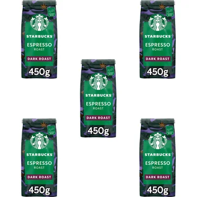 Starbucks Espresso dark roast koffiebonen 5-pack