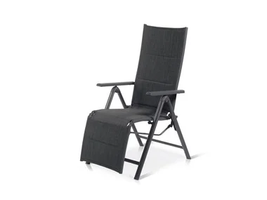 florabest Aluminium relaxstoel antraciet