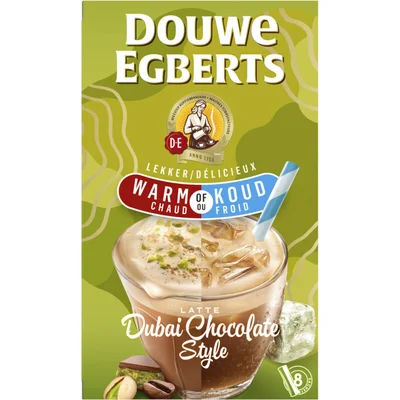 Douwe Egberts Dubai chocolate style oploskoffie