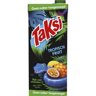 Taksi Tropisch fruit geen suiker toegevoegd