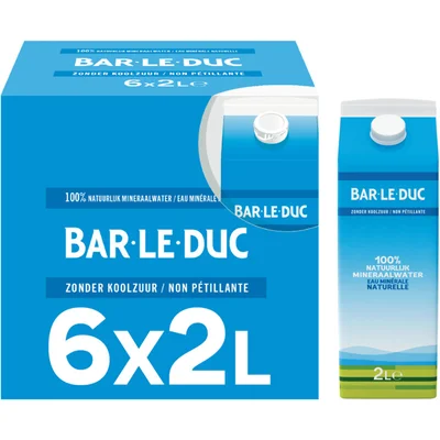 Bar-le-Duc Natuurlijk mineraal water 6-pack