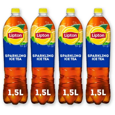Lipton Ice tea sparkling original 4-pack