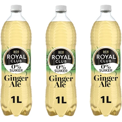 Royal Club Ginger Ale 0% 3-pack