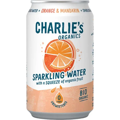 Charlie's Organics sparkling orange & mandarin
