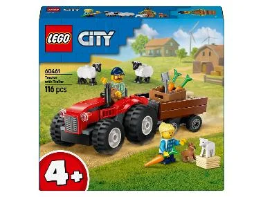 LEGO® City 60461 Rode Boerderij Tractor met Aanhanger en Schapen