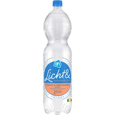 AH Licht en sprankelend perzik