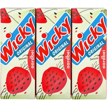 Wicky Aardbei 6-pack