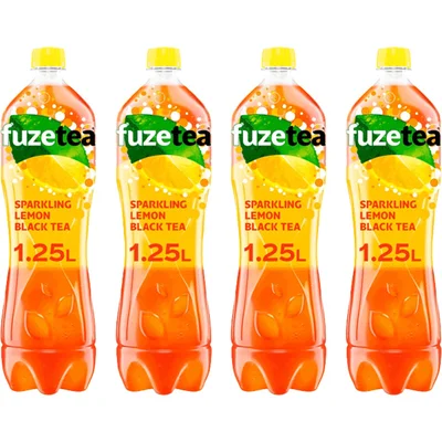 Fuze Tea Sparkling Black Tea 4-pack