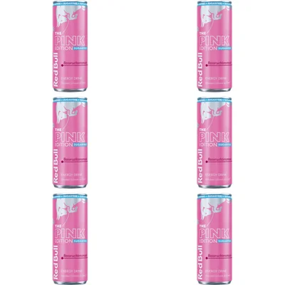 Red Bull Pink edition sf bosvruchtensmaak 6-pack