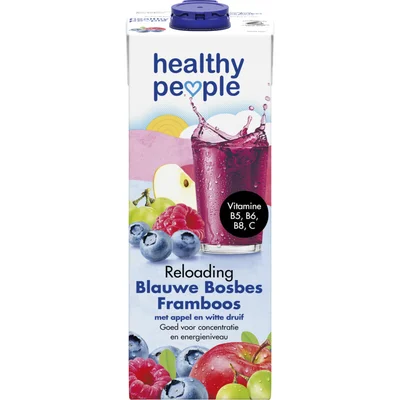 Healthy people Blauwe bosbes framboos