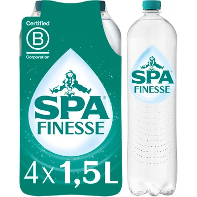Spa Finesse licht bruisend 4-pack