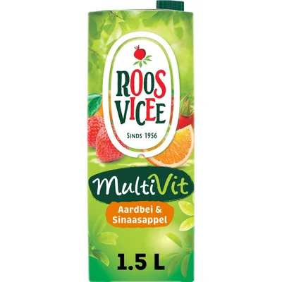 Roosvicee Multivit aardbei-sinaasappel