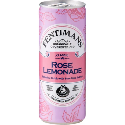 Fentimans Rose lemonade blik