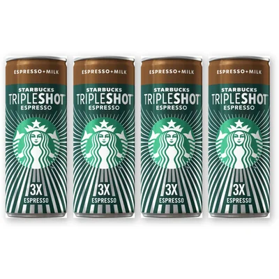 Starbucks Tripleshot espresso gst 4-pack
