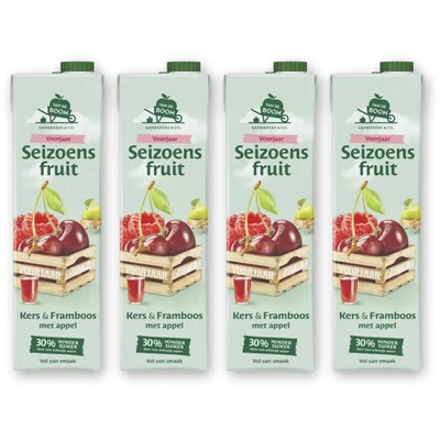 Van de Boom Seizoensfruit 4-pack