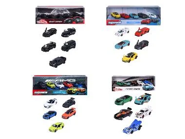 Majorette Speelgoedauto 5-delige geschenkset Speelauto 5-delige cadeauset