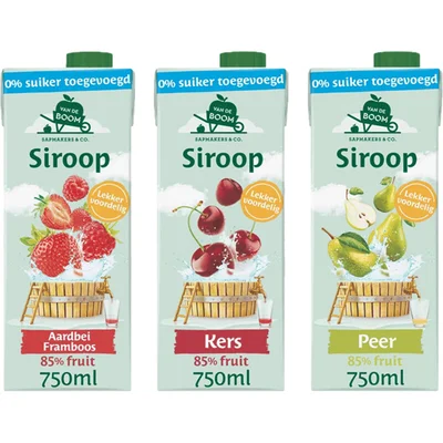 Van de Boom Siropen pakket