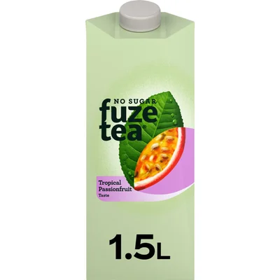 Fuze Tea Green tea tropical passionfruit no sugar