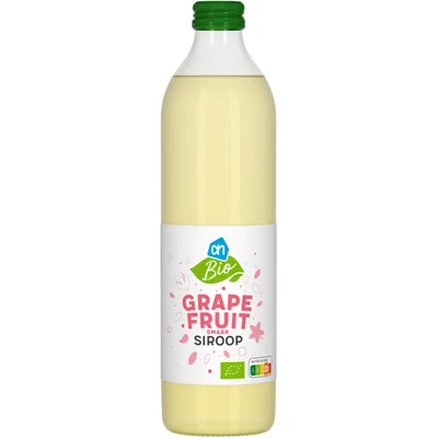 AH Biologisch Grapefruit smaak siroop