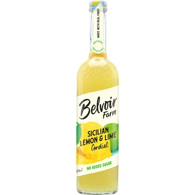 Belvoir Sicilian lemon & lime cordial