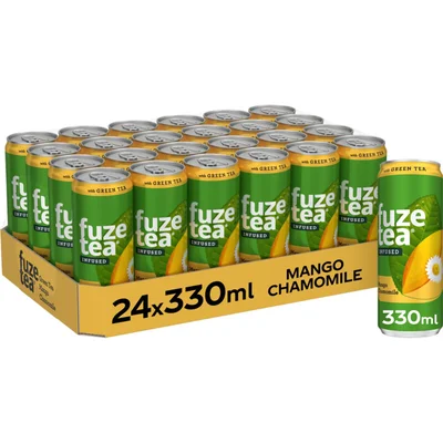 Fuze Tea Green tea mango chamomile 24-pack