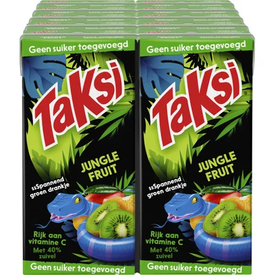Taksi Jungle fruit geen suiker 10-pack