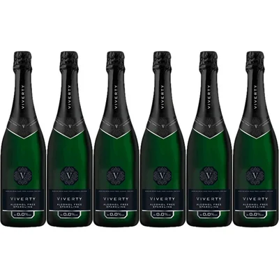 Viverty Sparkling wit alcoholvrij 6-pack
