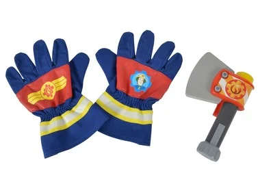Simba Brandweerman Sam handschoenen en bijl
