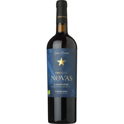 Novas Carménère gran reserva organic wine