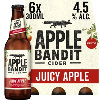 Apple Bandit Juicy apple cider 6-pack