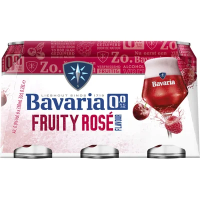 Bavaria 0.0% Fruity rosé 6-pack