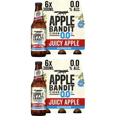 Apple Bandit Juicy apple 0.0 cider 12-pack