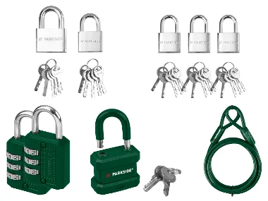 PARKSIDE® Hangslot of kabel voor hangslot