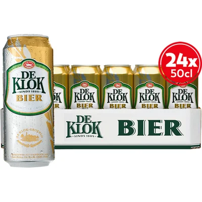 De Klok Bier 24-pack