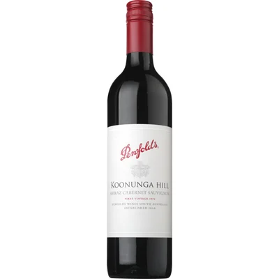 Penfolds Koonunga hill shiraz cabernet