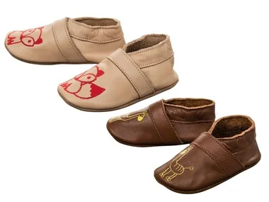 lupilu® Baby leren kruipschoenen