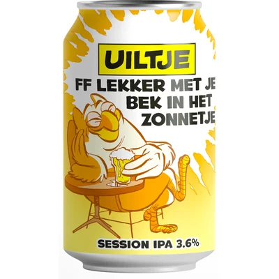 Uiltje Brewing FF lekker met je bek