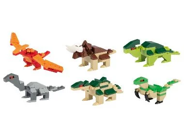 lupilu® Bouwstenen dino in ei 250-delig