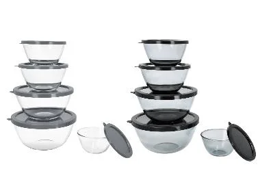 SILVERCREST® Glazen schalen 5-delig