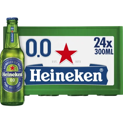Heineken Premium pilsener 0.0 krat
