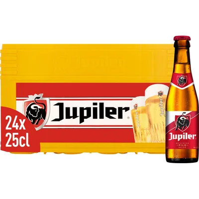 Jupiler Belgisch Pils Krat 24 x 25 cl
