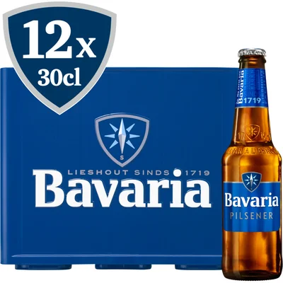 Bavaria Pilsener Krat 12 x 30 cl