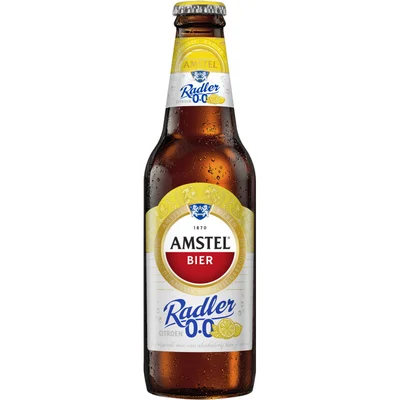 Amstel Radler citroen 0.0 bier