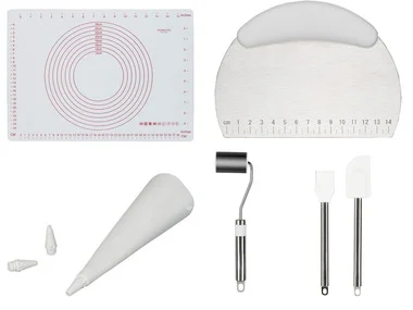 ERNESTO® Set bakhulpjes, 6-delig