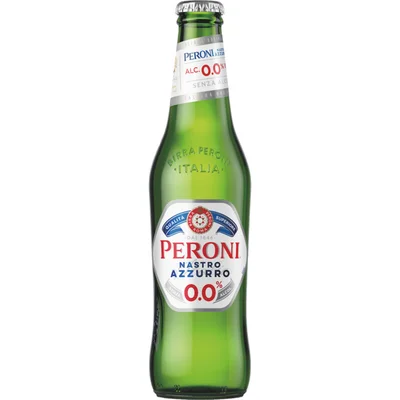 Peroni Nastro azzurro Italiaans bier 0.0%