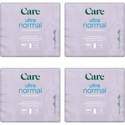 Care Ultra normaal 4-pack