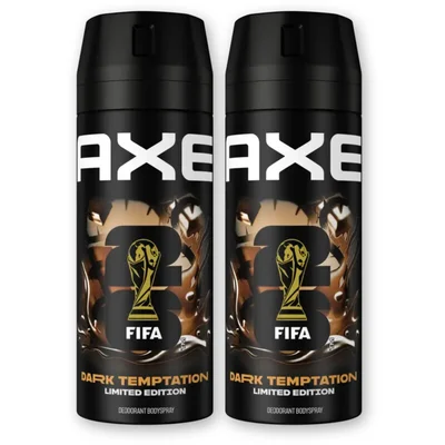 Axe Dark temptation deodorant spray 2-pack