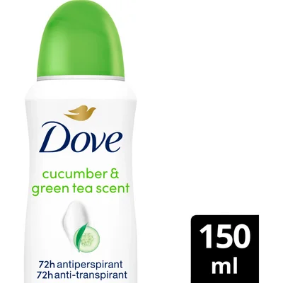 Dove Go fresh cucumber anti-transpirant spray